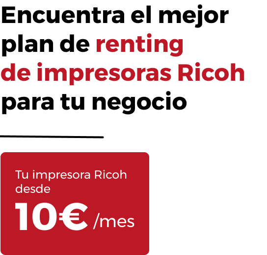 Encuentra el mejor plan de renting de impresoras Ricoh para tu negocio